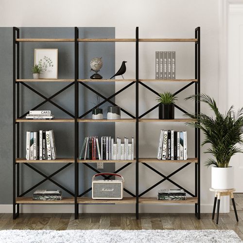 Hanah Home VG6 - A Atlantic Pine Bookshelf slika 2