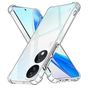 Techsuit Shockproof Clear Silicone prozirna maskica otporna na udarce za Honor X7b