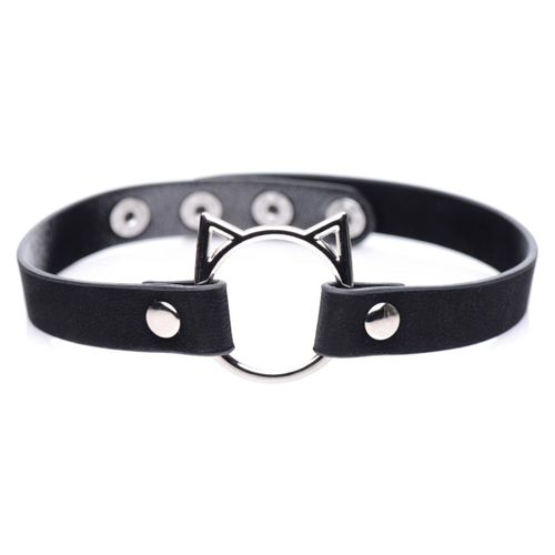 Choker Kinky Kitty, crni slika 2