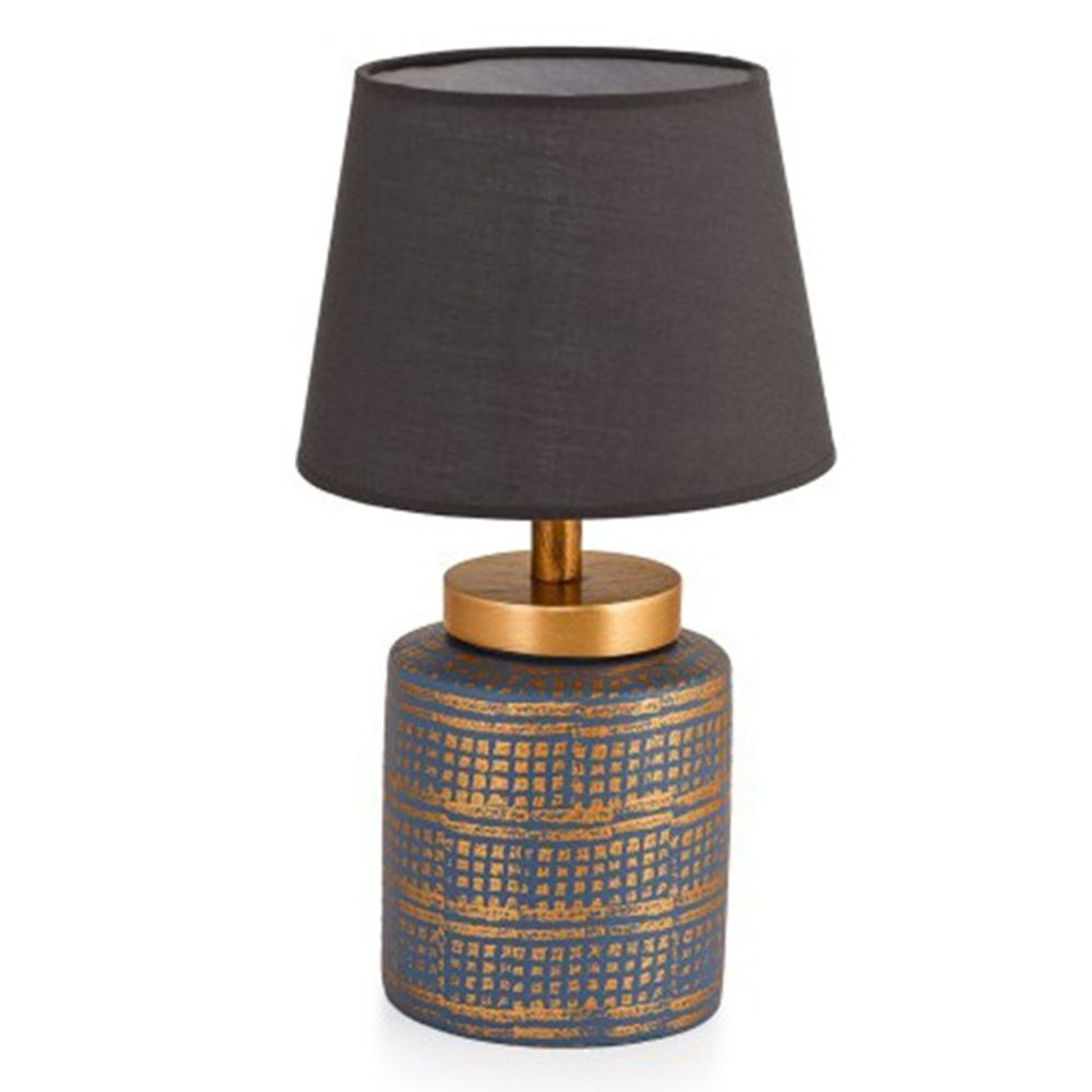 YL024 Plava i Zlatna Stočna Lampa slika 3