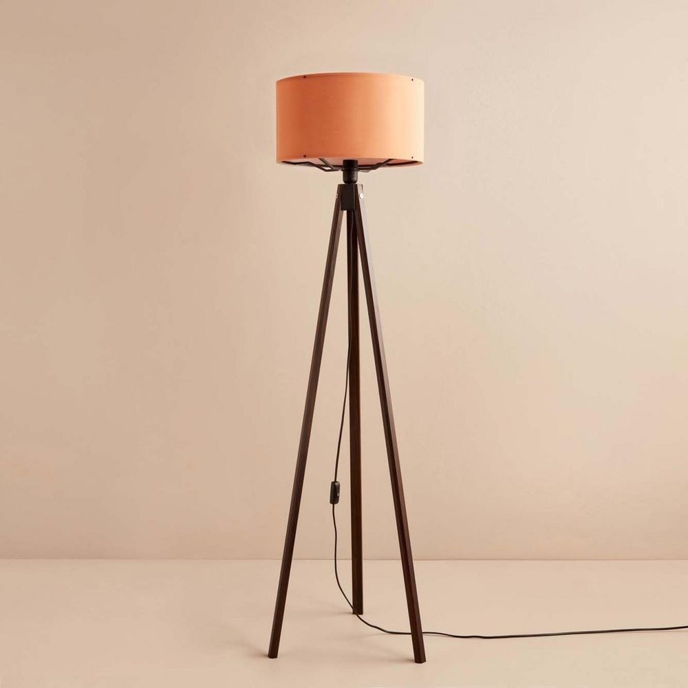 Podna Lampa AYD-3452 - Narandžasta Smeđa slika 1