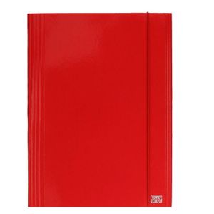 TipTop Office Fascikla kartonska sa gumom A4, 600 gr, Crvena