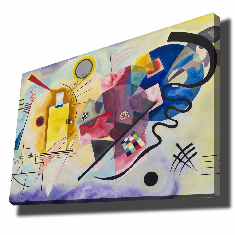 Dekorativna platnena slika 'Kandinsky Inspiracija' u više boja, 70x100 cm 70100KANDINSKY028 slika 2
