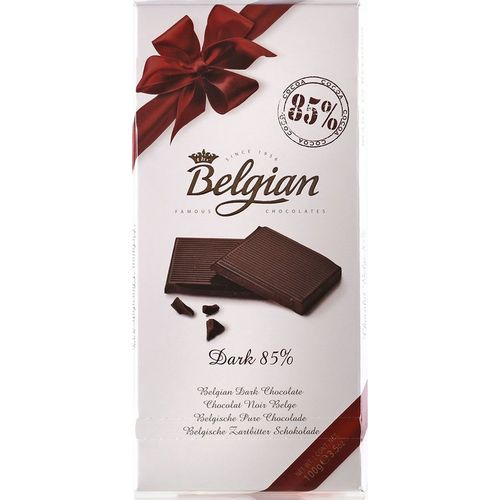 Belgian Čokolada Tamna 85% 100g slika 1