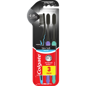 Colgate četkica za zube Slim Soft Charcoal 3pack