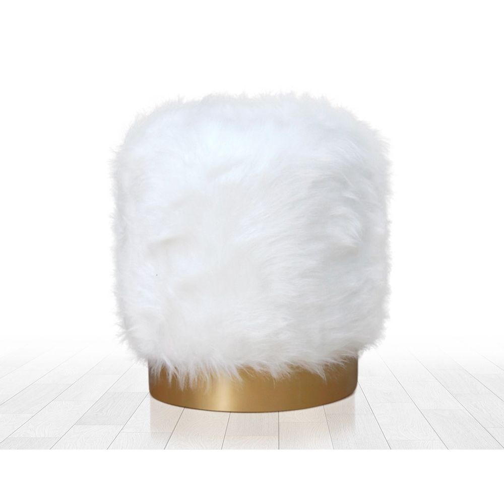 Lovett - Bijeli Pouf slika 1