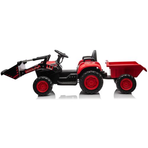 Traktor s utovarivačem BLAZIN crveni - traktor na akumulator slika 10