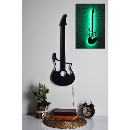 Wallity Dekorativna led rasvjeta Guitar - zeleno slika 1