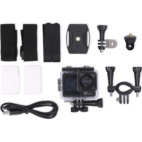 ACAM31BK Dual screen action cam with HD 1080p@30fps resolution Nedis slika 2