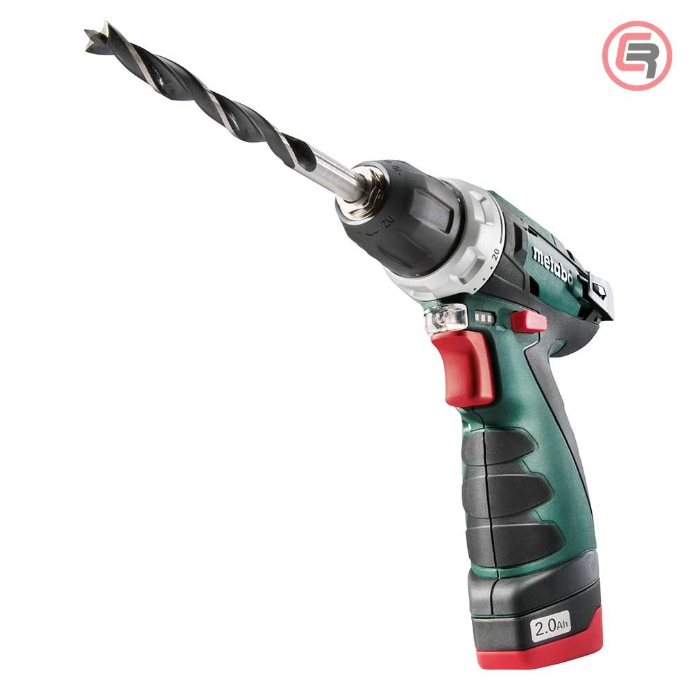 Metabo Bušilica-Odvijač Aku PowerMaxx BS Basic 12V 2xAKU (2,0Ah) LC 24 + Kofer – 600984500 slika 5