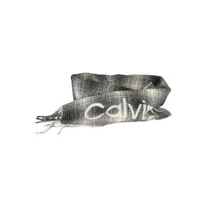 CALVIN KLEIN WHITE MEN'S SCARF