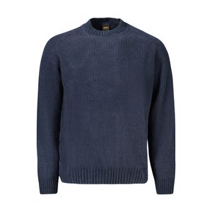 HUGO BOSS MEN'S SWEATER BLUE