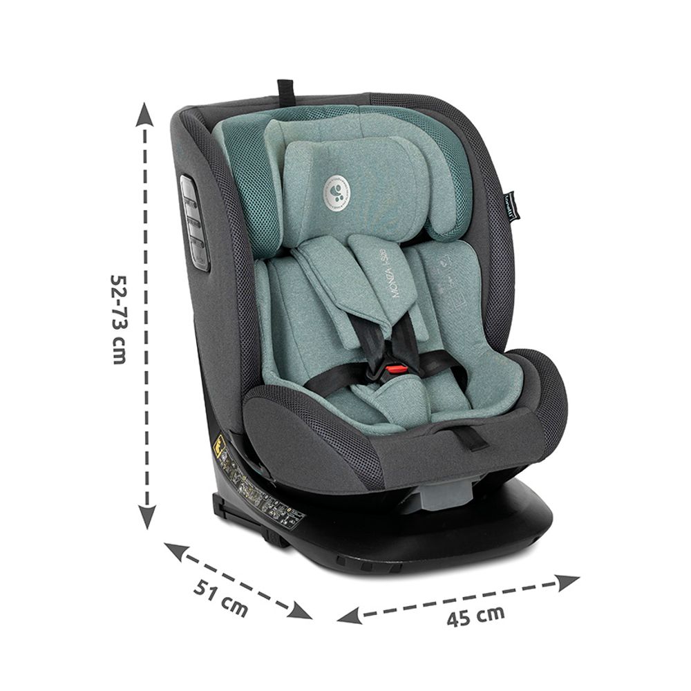 LORELLI autosjedalica Monza i-Size Isofix 40-150 cm 360°, Black  slika 9