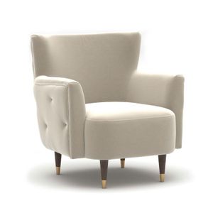 Atelier Del Sofa Soho Ecru Wing Chair