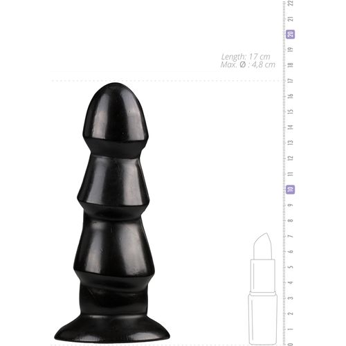 Dildo All Black 17 cm slika 5