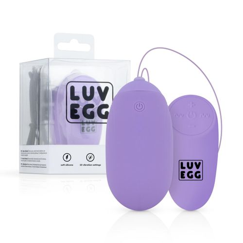 Vibrirajuće jaje LUV EGG XL, ljubičasto slika 3