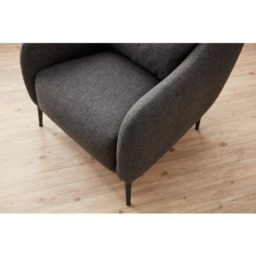 Atelier Del Sofa Sofa, Antracit, Venus 1-Seat - Anthracite slika 8