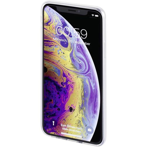 Hama Crystal Clear stražnji poklopac za mobilni telefon Apple iPhone X, iPhone XS prozirna slika 2