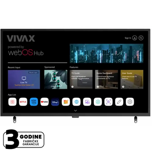 Vivax televizor 43" 43S60WO 192, Smart LED TV