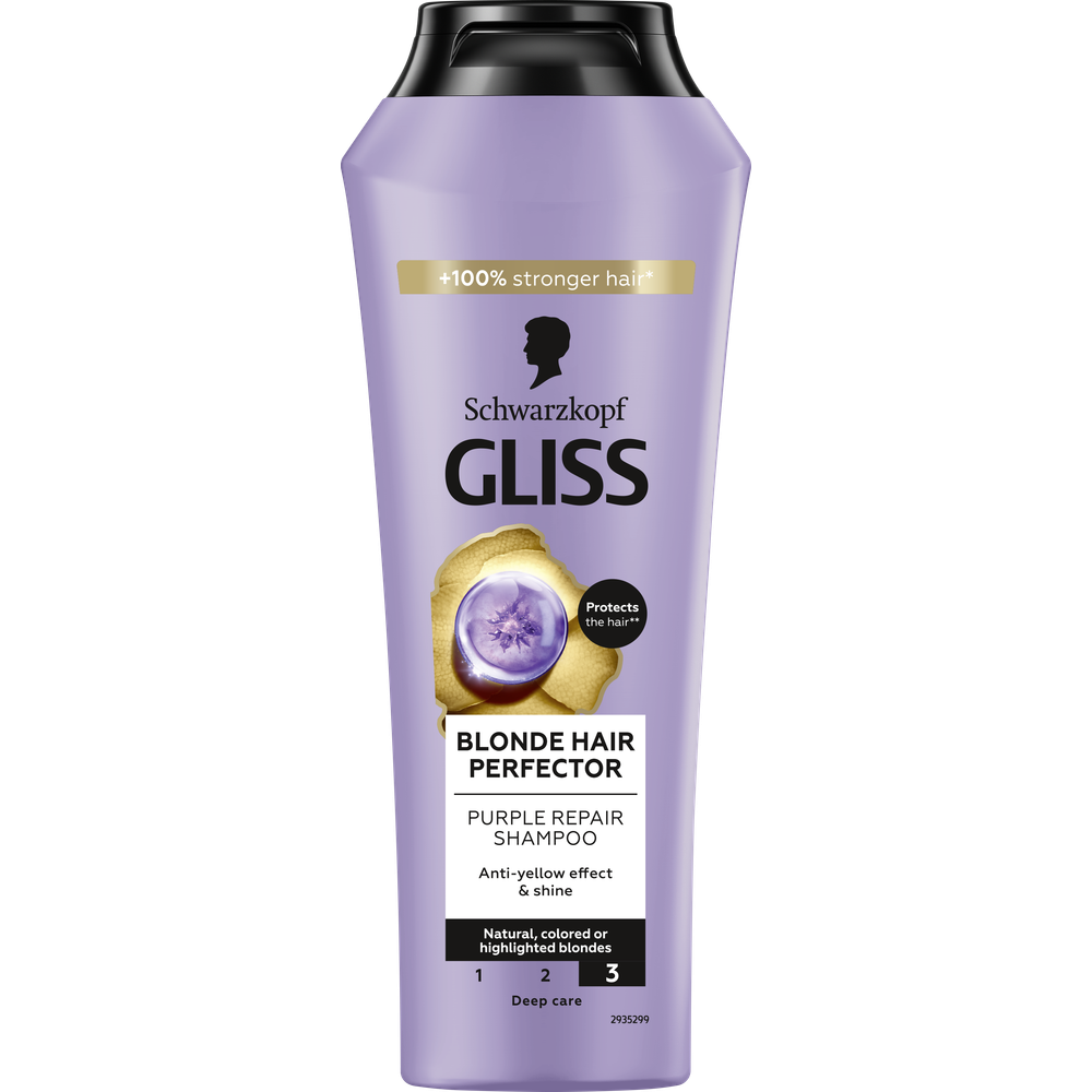 Gliss Šampon Za Kosu Blond Perfector 250ml slika 1