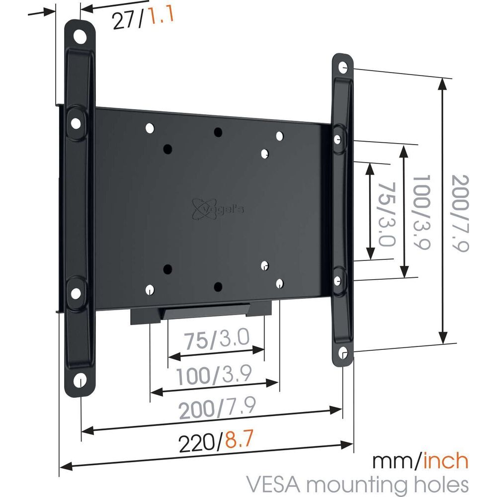 Vogel's MA2000, zidni stalak za ekrane od 19"-43", max. 30kg slika 2