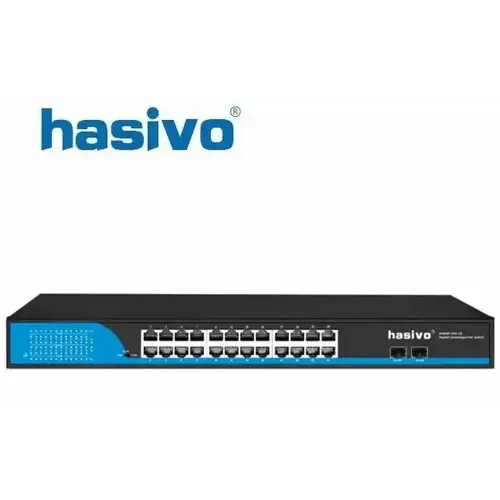 Hasivo S5800P-24G-2S-400W Switch 10/100/1000 24 port  slika 1