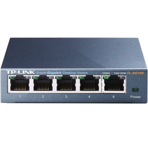 TP-Link TL-SG105 5-port Metal Gigabit Switch slika 1