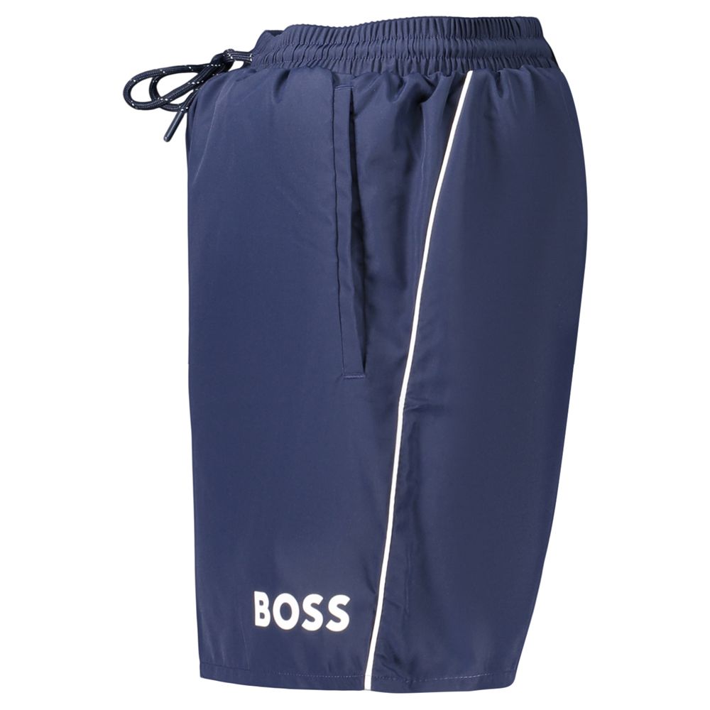 BOSS COSTUME BOTTOM MEN BLUE slika 3
