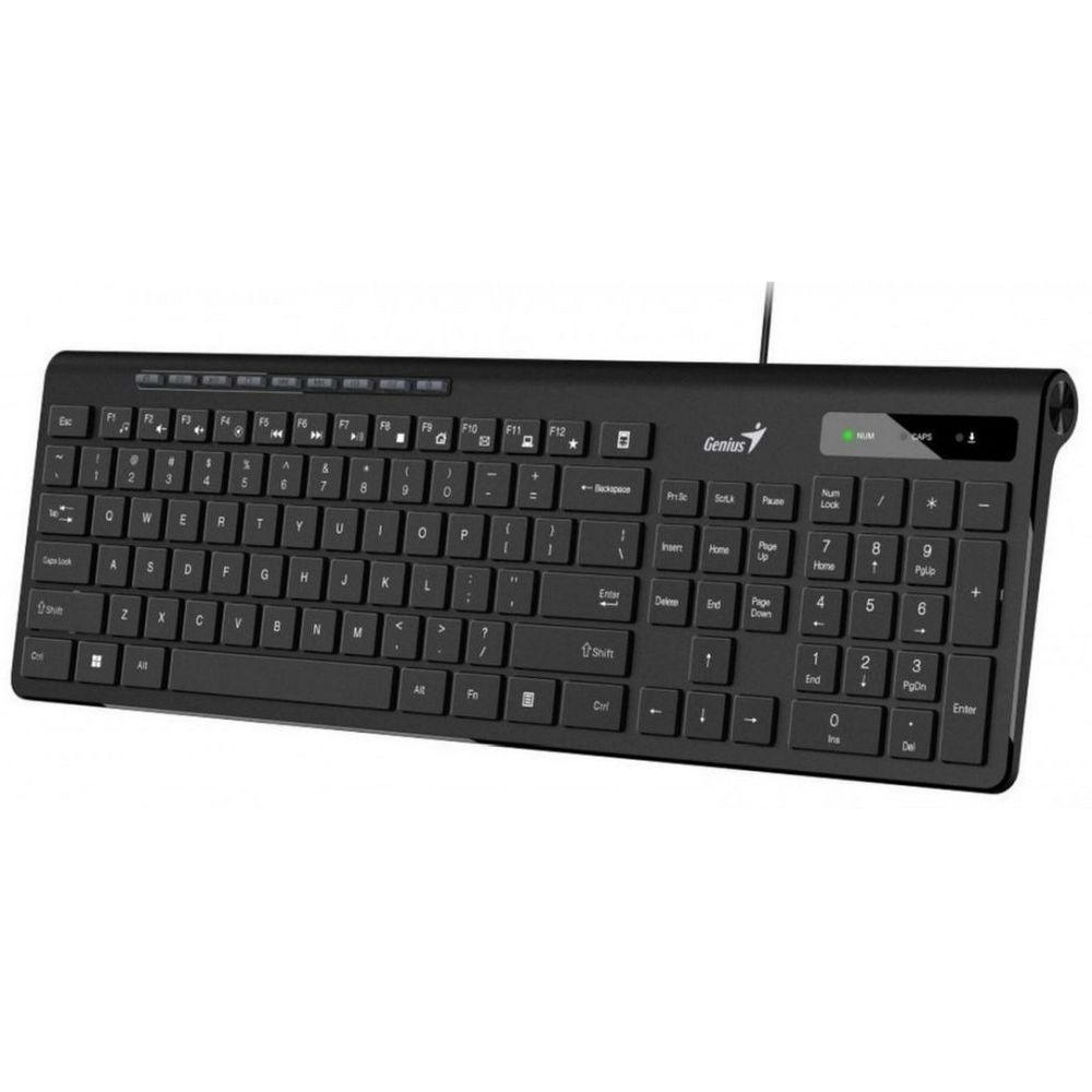 Tipkovnica Genius Slimstar 230 II USB crna US  slika 1