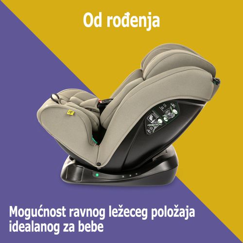 Kiddocare Hero Autosedište Black 40-150cm slika 9