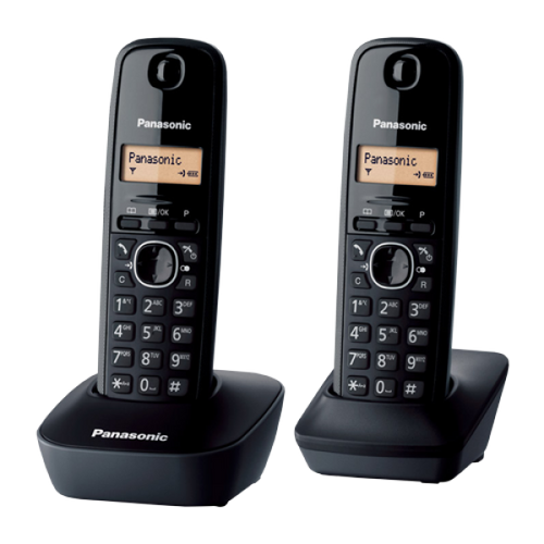 PANASONIC Telefoni Fiksni bezicni KX-TG1612FXH - 2 Slusalice slika 1