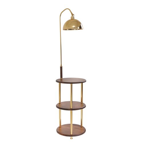 Tokyo Ceviz Gold Lambader Retro 3 Başlıklı Gold
Walnut Floor Lamp slika 4