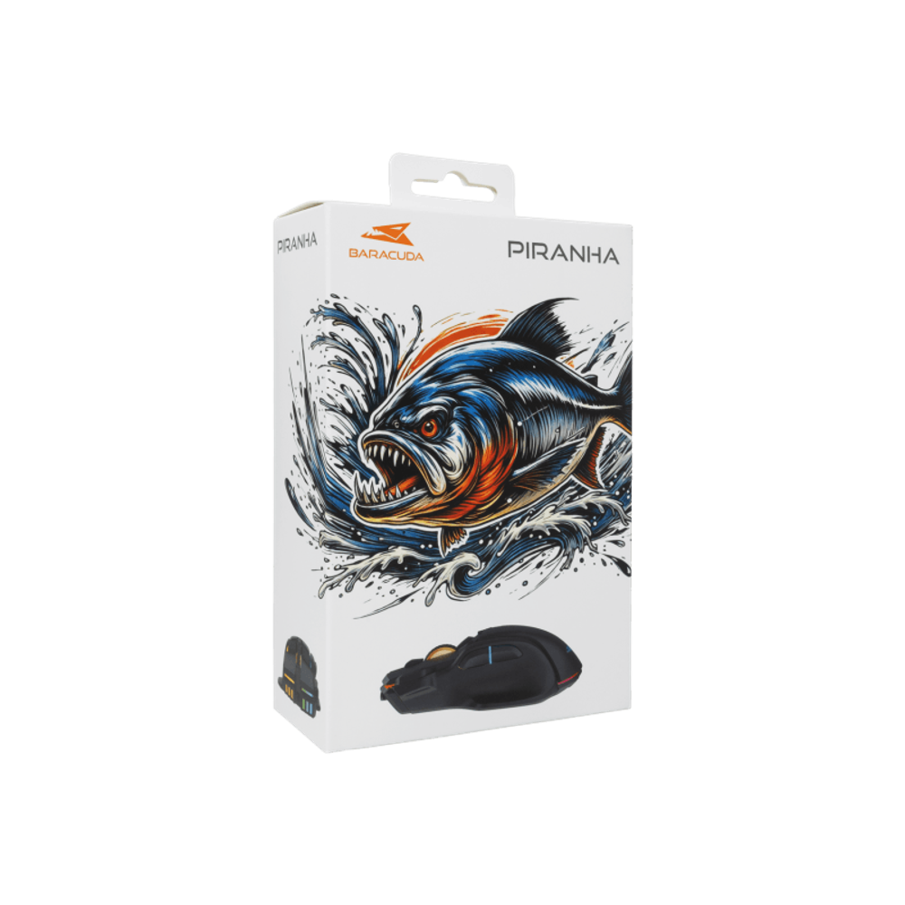 Baracuda Miš BGM-071 PIRANHA / 7200 dpi slika 2