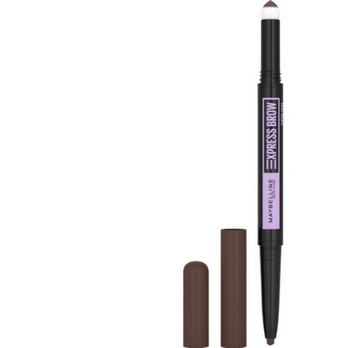 Maybelline New York Express Brow Satin Duo olovka za obrve 04 Dark Brown slika 1