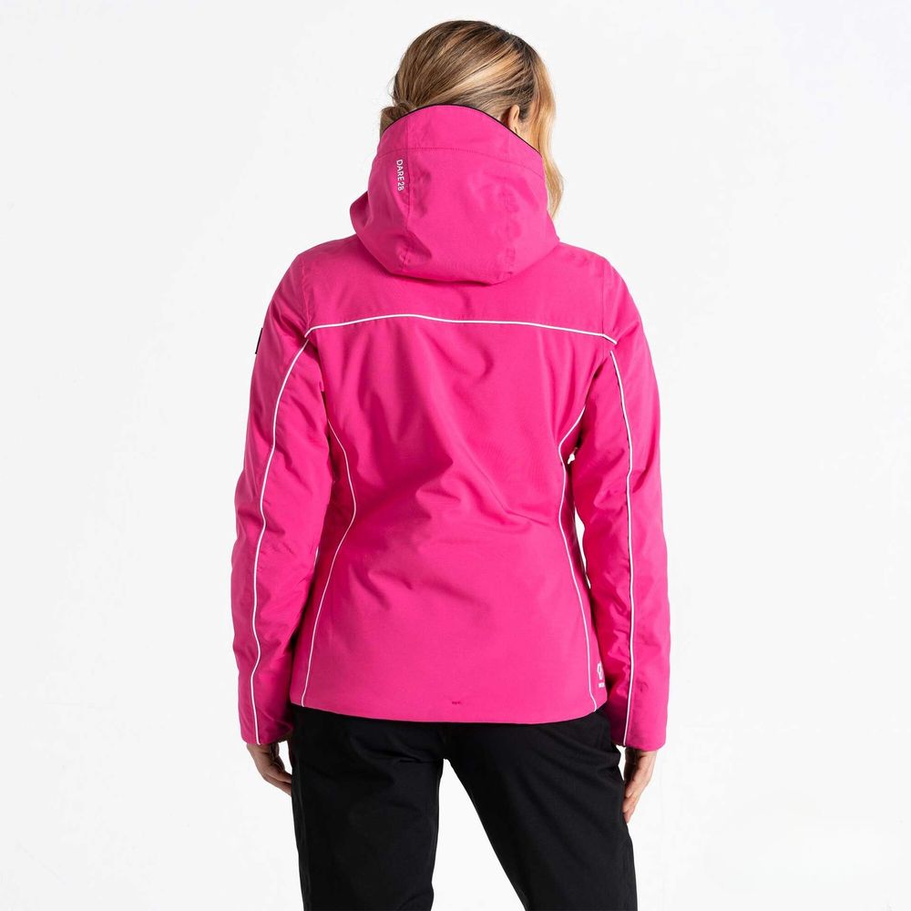 Dare2B Ženska jakna za skijanje Line, Pure Pink slika 4