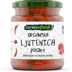 Greenfood Ljutenica Pikant Eko 260g