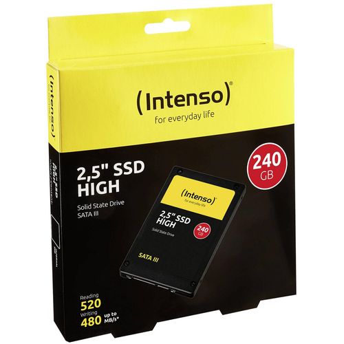(Intenso) SSD Disk 2.5", kapacitet 240GB, SATA III High - SSD-SATA3-240GB/High slika 1