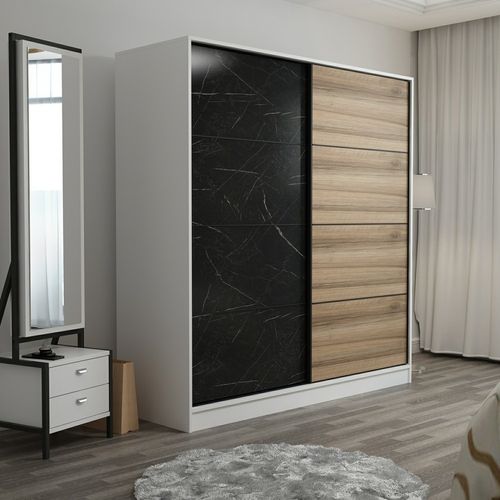 Kale - 7157 White
Black Wardrobe slika 2