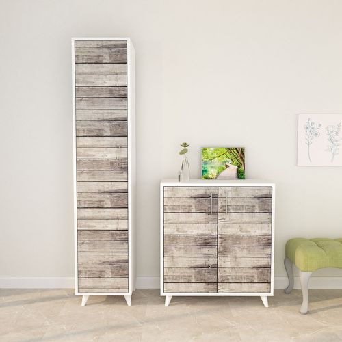 Diena - L1315 Oak
White Hall Stand slika 1