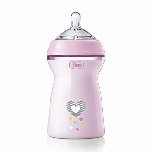 Chicco Nf Plastična Flašica,330Ml,Silikon,6M+,Dev. slika 1