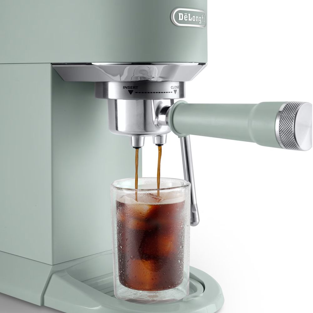 DeLonghi Aparat za espresso s pumpom / Dedica Duo EC890.GR Cold Brew, 15 bara slika 4