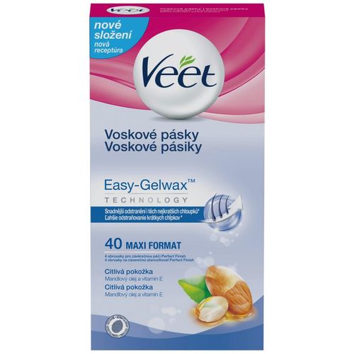 Veet Cold Wax Listići Sensitive 40 kom slika 2