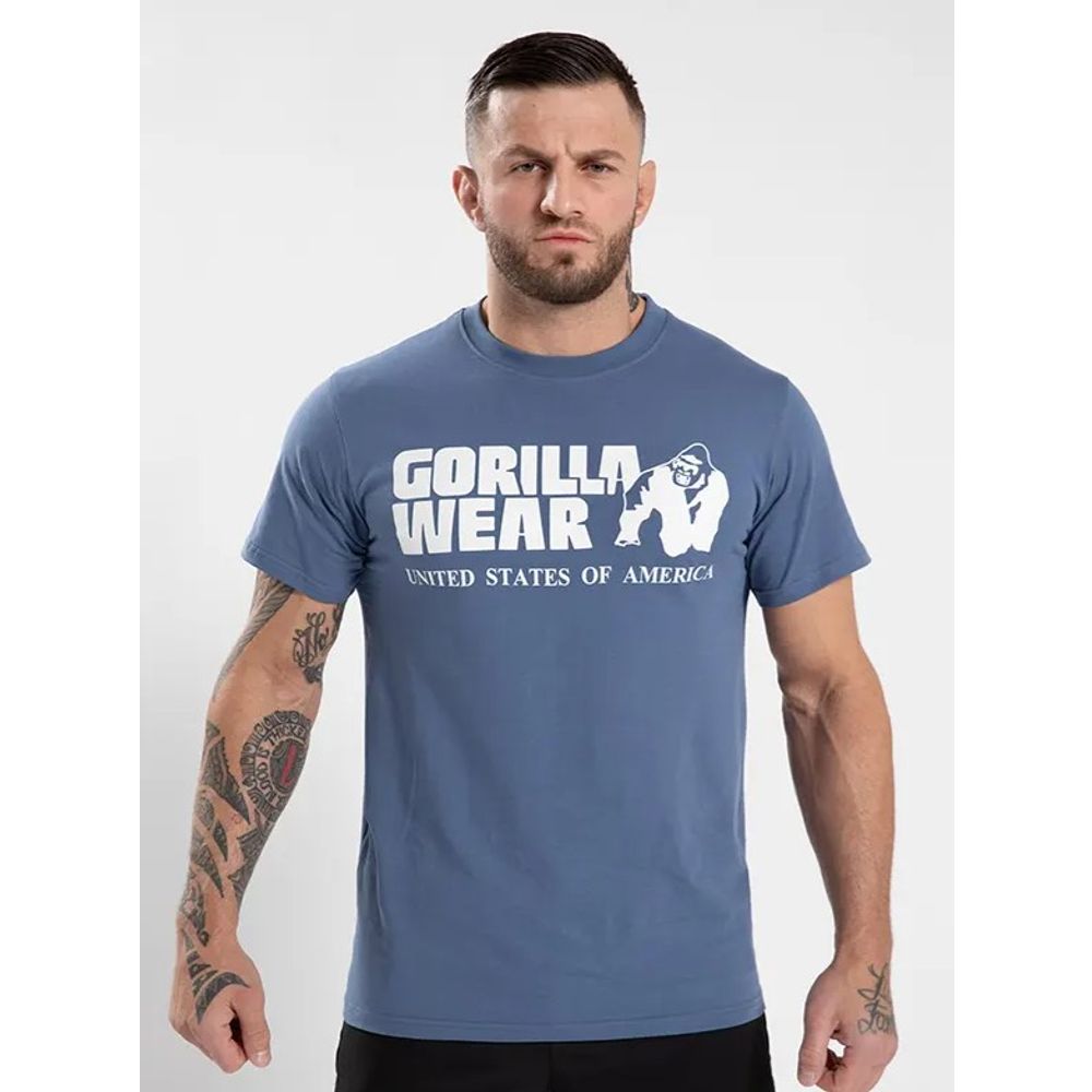 Gorilla Wear CLASSIC Majica, Plavosiva slika 1