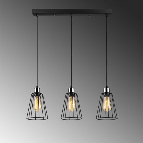 Tel - 6666 Black Chandelier slika 4