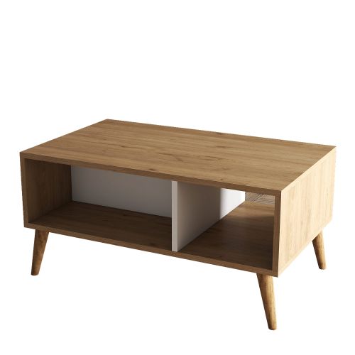 Exxen - 2074 OakWhite Coffee Table slika 4