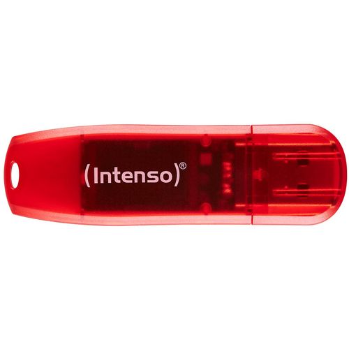 (Intenso) USB Flash drive 128 GB Hi-Speed USB 2.0, Rainbow Line, RED - USB2.0-128GB/Rainbow slika 3