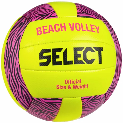 Select Beach Volley V23 Lopta za Odbojku na Pijesku Žuto-Roza slika 2