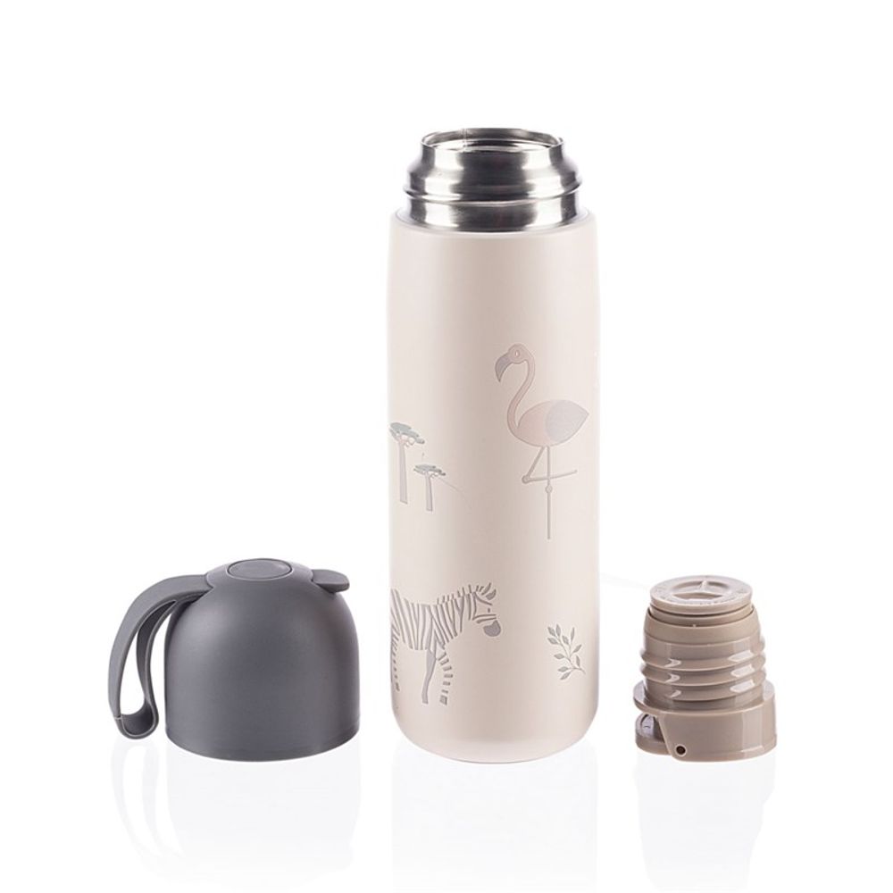 Zopa Termos boca sa silikonskim držačem 400ml, Safari slika 2
