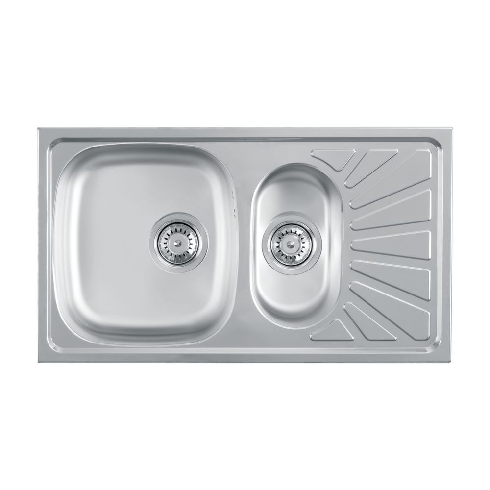 Metalac usadni sudoper  LUNA FLEX 1.5D slika 1