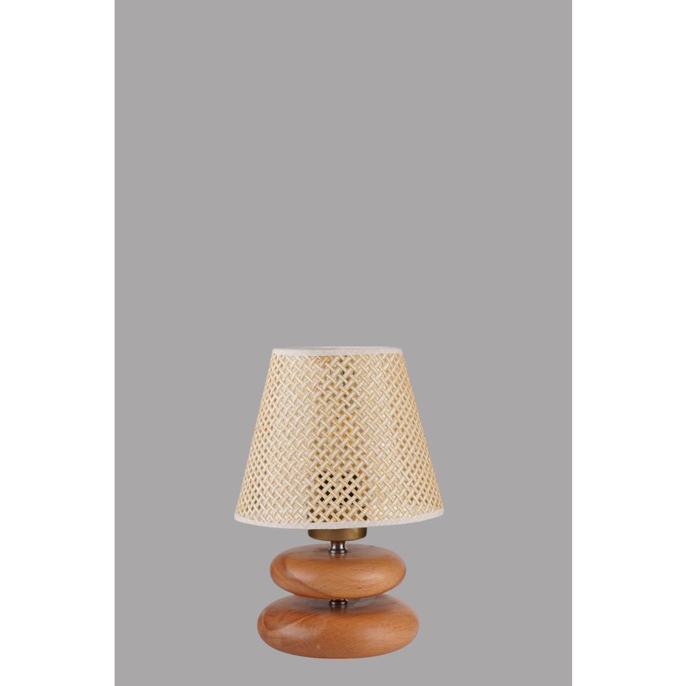 Opviq Stolna lampa 941, bež, hrast slika 3